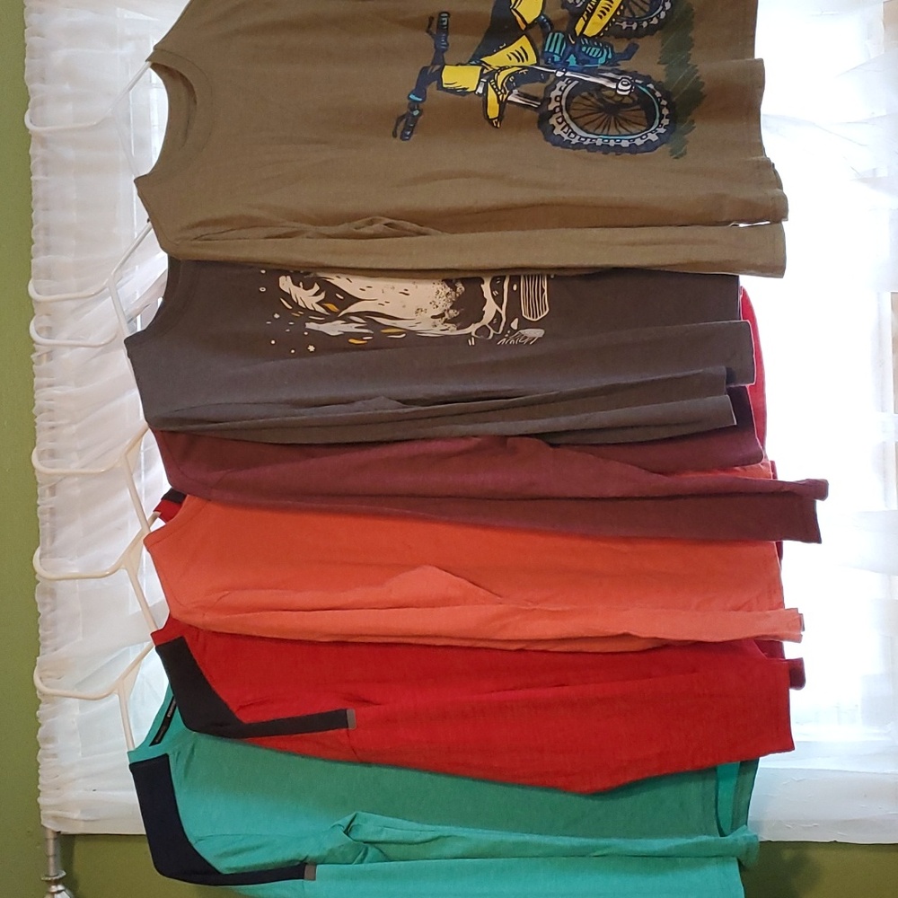 6 Back to school long sleeve T shirts 2 with tags